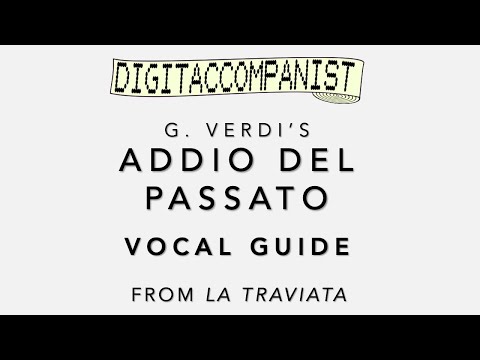 Addio del passato (Vocal Guide) – Digital Accompaniment