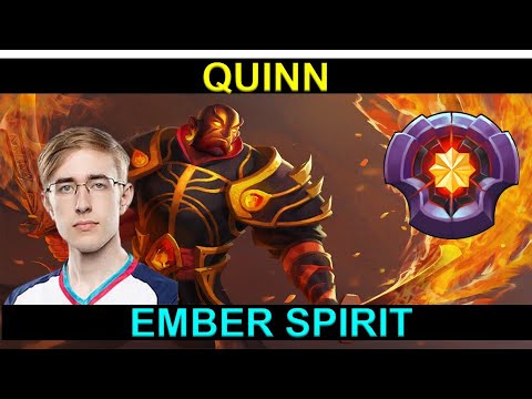 QUINN EMBER SPIRIT MID GAMEPLAY - PLAYER PERSPECTIVE