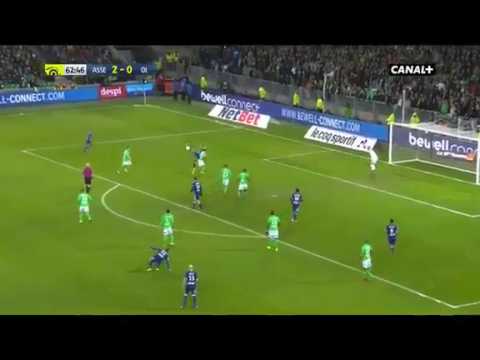 Memphis Depay Fantastic bicycle kick ASSE vs OL