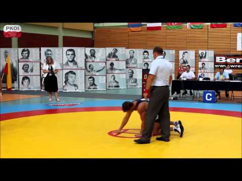 Memoriał Pytlasińskiego: Mateusz Wolny - Martin Szabo (kategoria 74kg, runda 1)