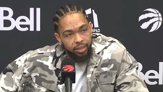 Brandon Ingram PostGame Interview | New York Knicks vs Toronto Raptors