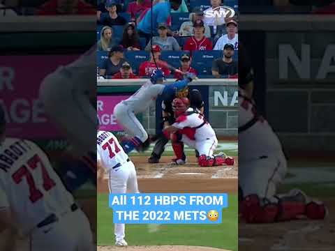 The Mets were hit by a lot of pitches this past season. Here are all of them.