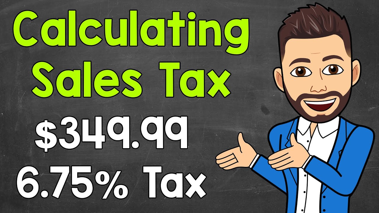 How is sales tax found in math?