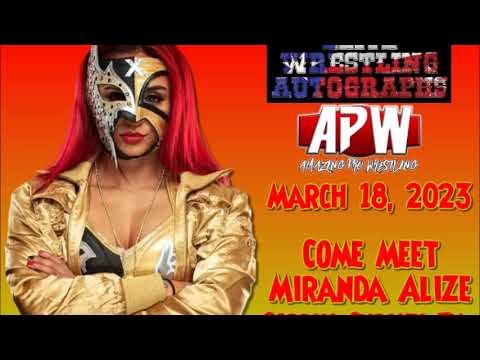 APW & Miranda Alize Will Be In Corpus Christi Tx For Lonestar Sports Show!