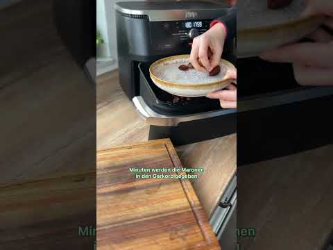 Schnelle Maronen aus der Heißluftfritteuse #rezept