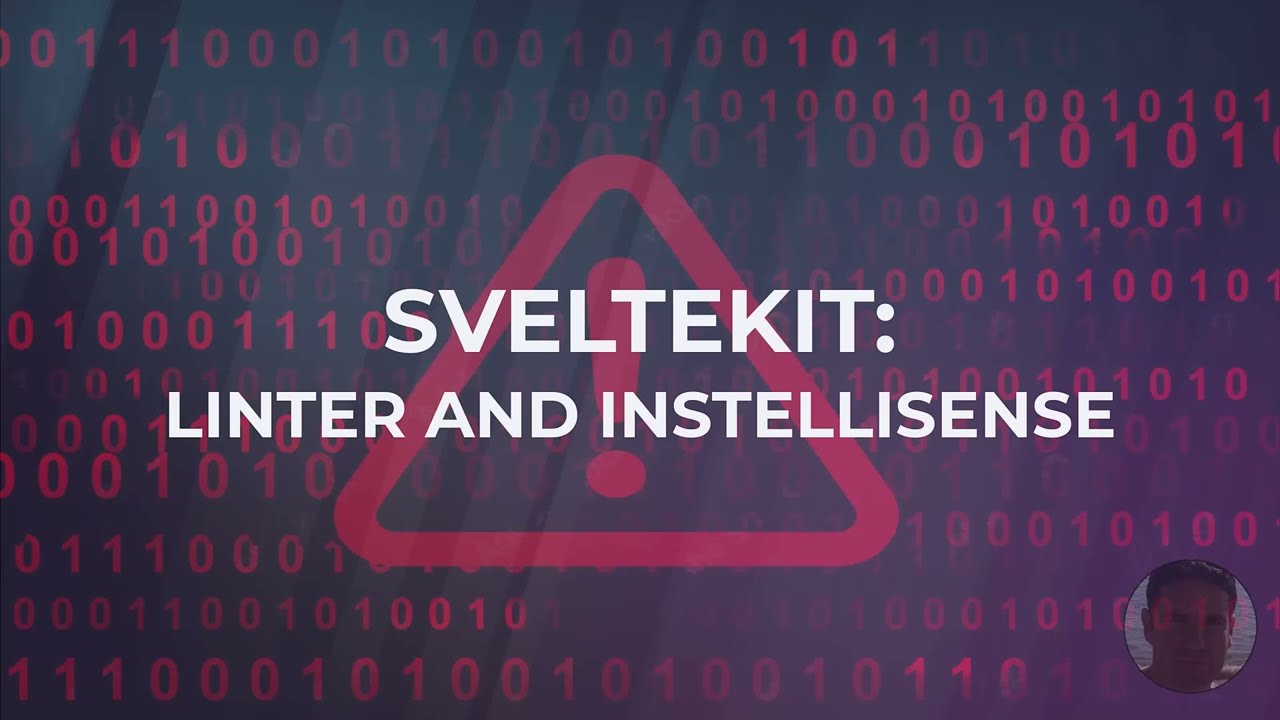 SVELTEKIT: LINTER AND INTELLISENSE