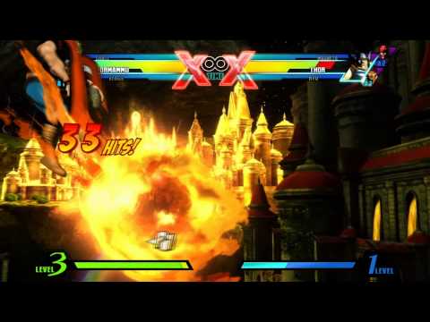 UMvC3 Projectile Dormammu Combos
