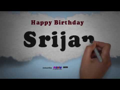 Happy Birthday Srijan | Whatsapp Status Srijan