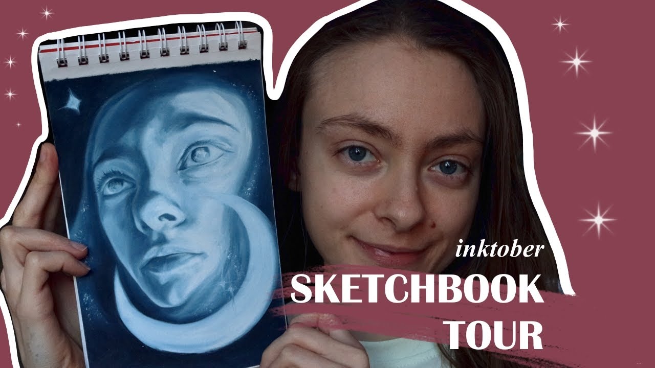 My First Sketchbook! | Inktober Tour