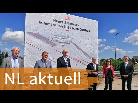 ICE Bahnwerk Cottbus startet schon 2024 | Baustart im nächsten Jahr, insgesamt 1.200 neue Jobs