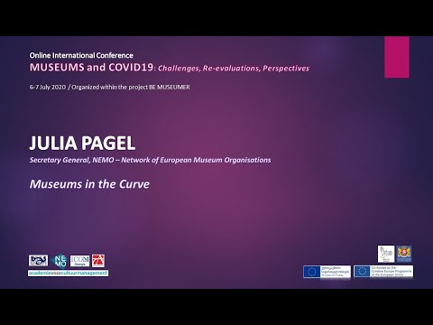 BE Museumer Online conference - JULIA PAGEL