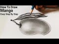 Can I Draw Realistic Mango? आम का चित्र | Mango Drawing | Graphite Techniques | Drawing Hacks