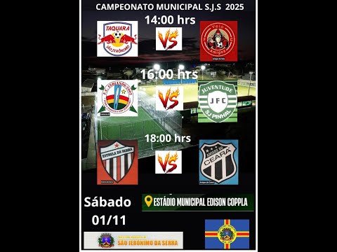 6º dia de Campeonato Municipal de Futebol de Campo  em São Jerônimo da Serra PR