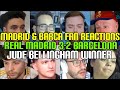 MADRID & BARCA FANS REACTION TO REAL MADRID 3-2 BARCELONA (Jude Bellingham Winner)