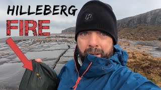 I was asleep when it happened - Fire in my new Hilleberg Soulo