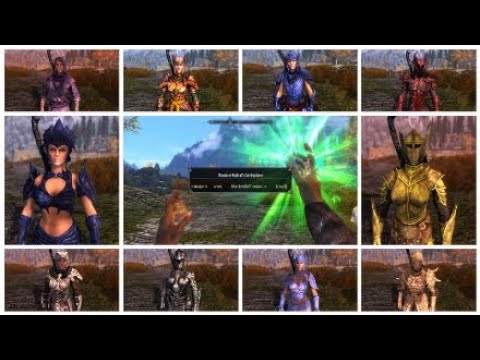 Skyrim Mod PS4: Showcase Recolored Replica (Part 1 and Part 2) V12 By Cyan49