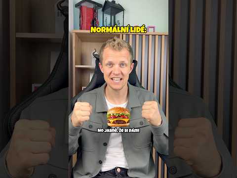 Kdo to má stejně?😁 #humor #burger #cocacola #trend
