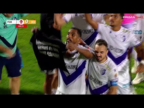 REZUMAT | FC Argeș - U Cluj 1-0. Gol superb și doi jucători eliminați