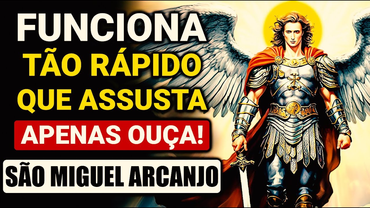 ORAÇÃO DE SÃO MIGUEL ARCANJO PARA UM MILAGRE FINANCEIRO URGENTE - FUNCIONA TÃO RAPIDO QUE ASSUSTA!