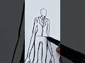 Drawing Sirenhead Vs Slender Man Sirenhead Slenderman Horror Halloween Drawing