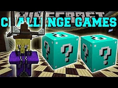 PopularMMOs Pat and Jen Minecraft: WITCH CHALLENGE GAMES - Lucky Block Mod - Modded Mini-Game