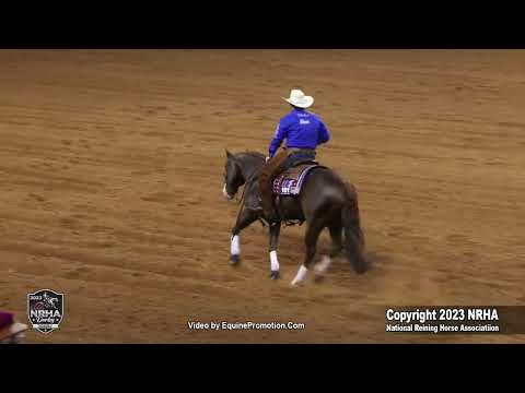 Casey Deary & Down Right Amazing 2023 NRHA Derby Champion