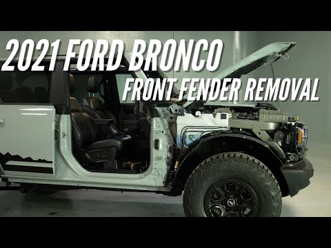 2021 Ford Bronco Front Fender Removal | Bronco How-to Ep. 6 | Bronco Nation