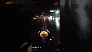 Bullet night ride in Rain Status / Bullet night Dr