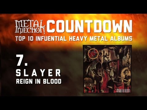 7. SLAYER Reign In Blood - Top 10 Influential Heavy Metal Albums on Metal Injection