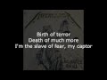 Metallica - The Frayed Ends Of Sanity Lyrics (HD)