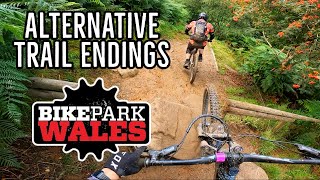 Riding Lesser Known Trails at Bike Park Wales
