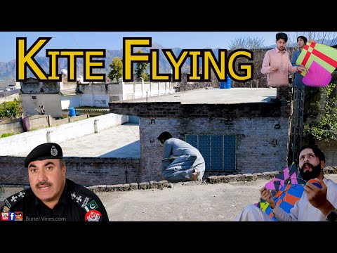 Patnag Bazi Kite Flying || Basant || Buner Vines