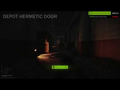 Depot Hermetic Door Exit Location With Map (Reserve) in Escape From Tarkov