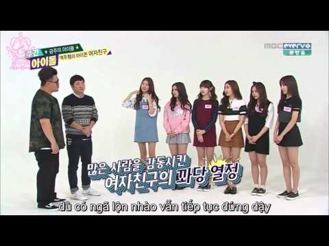 [AFGFVN][Vietsub] 151021 Weekly Idol - GFriend nói về tai nạn sân khấu Cut