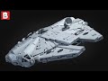 It Doesn't Even Look Like LEGO! Millennium Falcon Custom Build