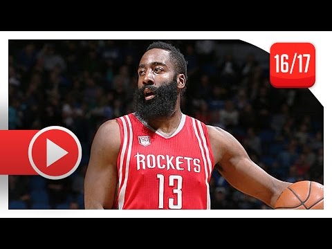 James Harden Full Highlights vs Timberwolves (2017.01.11) - 33 Pts, 12 Ast