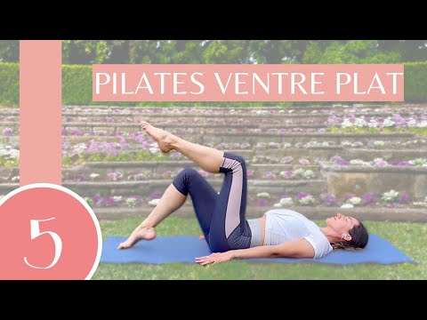 10 minutes de Pilates pour un ventre plat | Pilates pour débutants | CHALLENGE NOUVEL AN | Jour 5