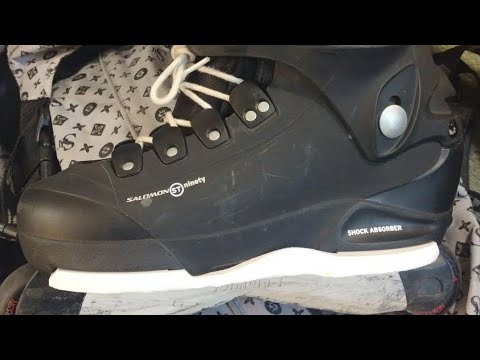 Raw Clips: First time back on Salomon ST Skates. skatepark test out.