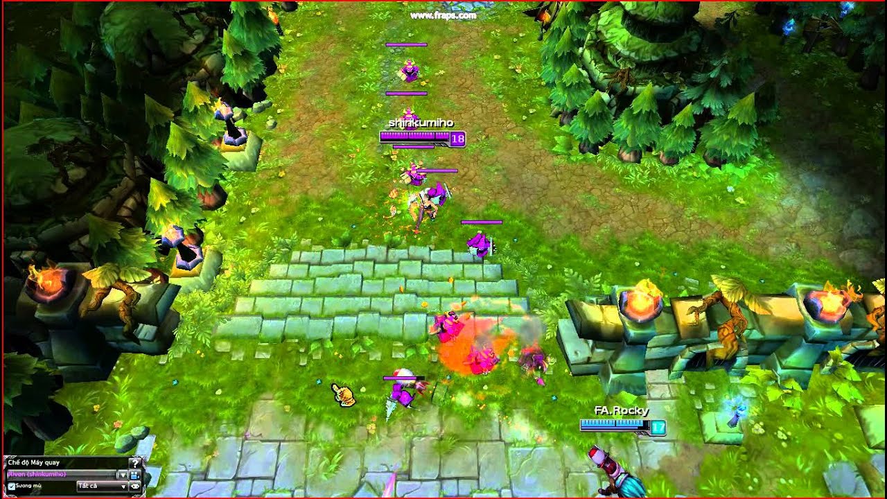 Liên Minh Huyền Thoại: Riven VN combo siêu thốn