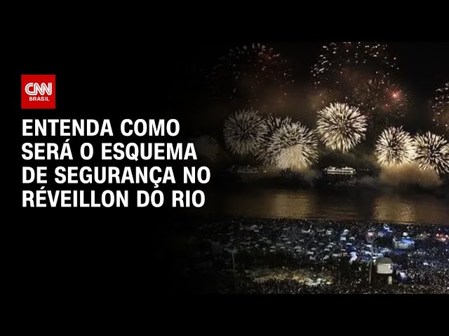 Réveillon no Rio de Janeiro: saiba como será esquema de segurança | AGORA CNN