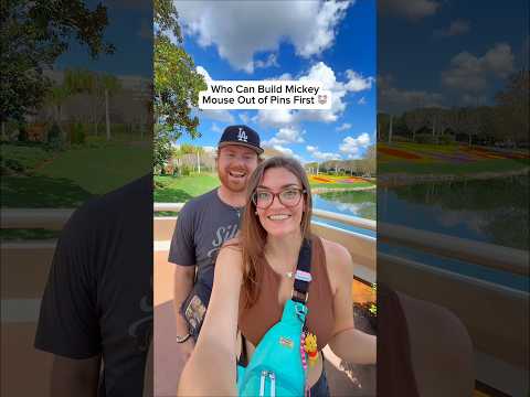 Racing to Build Mickey Mouse 🤯 #disneyworld #waltdisneyworld #disney #disneyparks #wdw #themepark