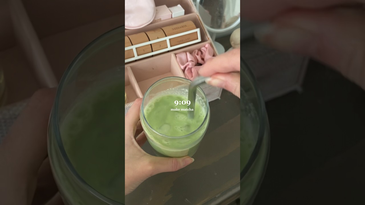 Spend the morning with me🫶 (remake of my most viral video🤍) Vixctoria | #aesthetic #grwm #skincare