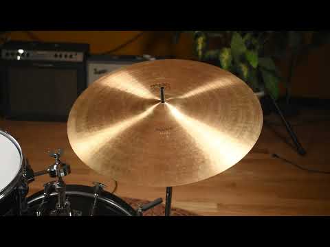 18” Paiste 1976 Black Label 2002 Crash Cymbal 1526g image 8