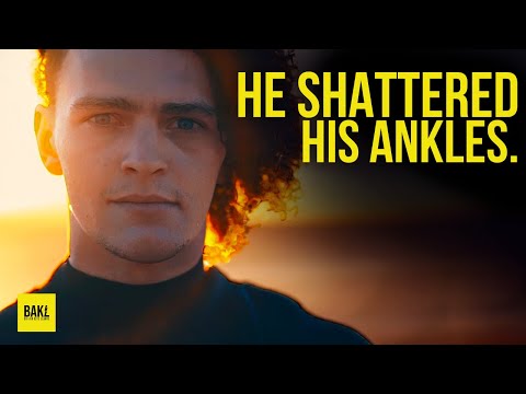 He SHATTERED his ankles kitesurfing