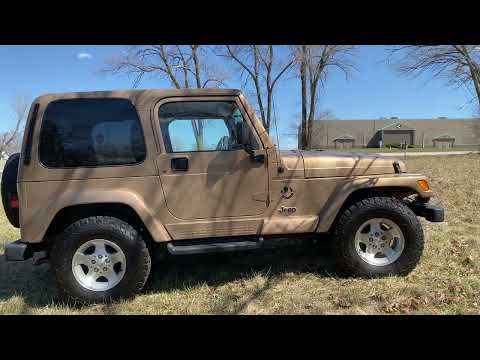 2000 Jeep® Wrangler Sahara in Big Bend, Wisconsin - Video 1