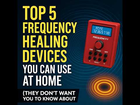 Top 5 Frequency Healing Devices You Can Use at Home (They Don’t Want You to Know About)