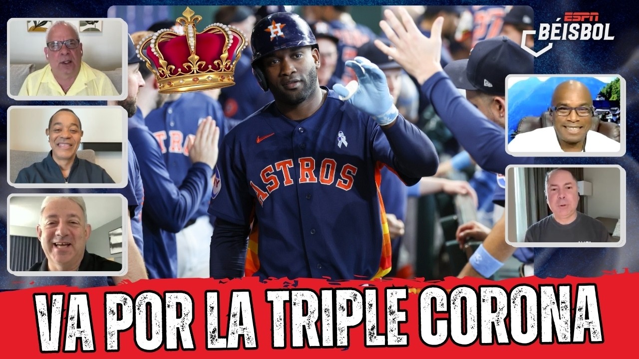 YORDAN ÁLVAREZ VA por la TRIPLE CORONA de bateo en la LIGA AMERICA de MLB | ESPN Beisbol