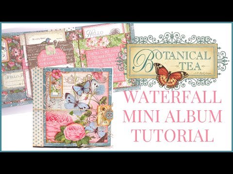 [TUTORIAL] Waterfall Mini Album: Club G45 Vol 4 Featuring Botanical Tea