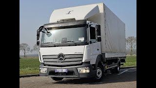 شاحنة ذات أغطية جانبية Mercedes-Benz ATEGO 816 TAILLIFT SPOILER | صورة 4 - Autoline
