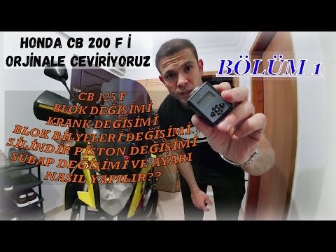 Honda CB 200 F orjinal 125 CC Ye Çevirme//CBF150 ve CB 125 serileri Blok Aktarımı Nasıl Yapılır??